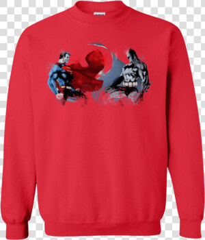 Batman Vs Superman Crewneck Sweatshirt   Supreme X Nike Sweater  HD Png Download