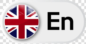 Great Britain Flag Round  HD Png Download