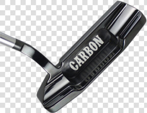 Carbon Ringo Flow Neck Shiny Black Oxide   Putter  HD Png Download