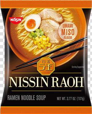 Ramen Noodle Soup   Nissin Miso Ramen  HD Png Download