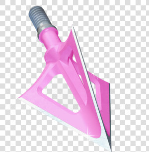 Pink Bowhunting Blade Subscribe Grain Crossbow Clipart   Montec Broadheads  HD Png Download