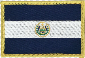 El Salvador Flag Patch  HD Png Download