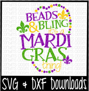 Free Beads And Bling Its A Mardi Gras Thing   Mardi   Svg Beads Mardi Gras  HD Png Download