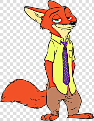 Nick Clipart   Zootopia Fox Clipart  HD Png Download