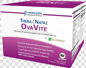 Theranatal Ovavite Includes The Necessary Vitamins   Theranatal Ovavite  HD Png Download