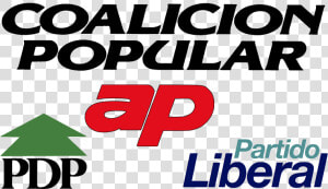 Coalicion Popular Logo   Ap Pdp Ul  HD Png Download