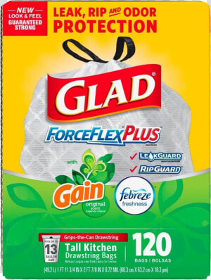 Glad Trash Bags  HD Png Download