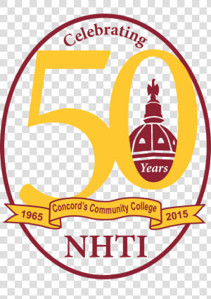 50th Anniversary Png  nhti 50th Anniversary Logo   Sample Of Logo Design 50 Years Aniversary  Transparent Png