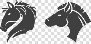 Mustang Stallion Logo Clip Art   Horse Logo Png  Transparent Png