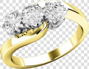 Three Stone Ring engagement Ring For Women In 18ct   Pre engagement Ring  HD Png Download