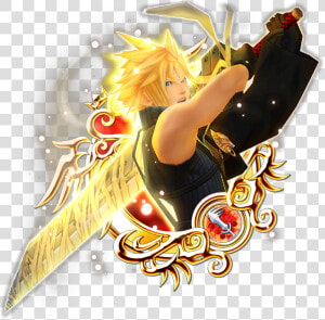 Kh Ii Cloud  ex    Sora Ultimate Form Kh3  HD Png Download