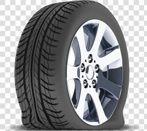 Flat Tyre   Flat Tire Png  Transparent Png