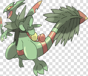 Transparent Mega Sceptile Png   Cartoon  Png Download