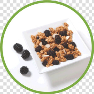 Blackberry Md Circle   Muesli  HD Png Download