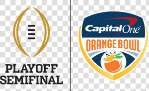 Playoff Semifinal At The Capital One Orange Bowl   Capital One Orange Bowl 2018  HD Png Download