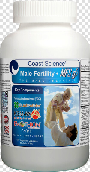 Mfsg5 bottle   Mfs Male Fertility Supplement  HD Png Download