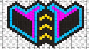 Kandi Beads Newest Mask Pattern  HD Png Download