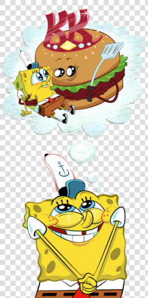 Transparent Spongebob Imagination Png   Spongebob Krabby Patty Symbol  Png Download