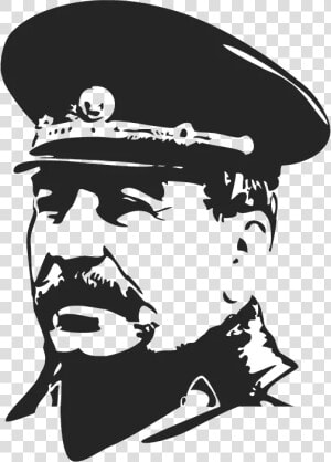 Stalin Png Image   Stalin Clipart Black And White  Transparent Png