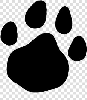 Bear Paw Front  Cat Paw Prints U0026lt30 Mmu0026gt   HD Png Download