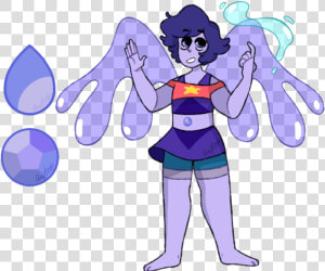 Lavender Quartz Lapis Lazuli Steven Universe Aaron   Lavender Quartz Steven Universe  HD Png Download