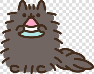 Pusheen Vector Sticker   Pip Stormy And Pusheen  HD Png Download