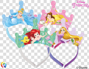 Disney Princess Tiaras 4pk  HD Png Download