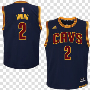 Black Kyrie Irving Jersey Youth   Cavs Basketball Jersey  HD Png Download