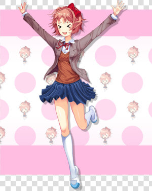 Transparent Sayori Png   Sayori Ddlc Sprites  Png Download