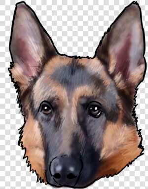 Transparent German Shepherd Clipart   German Shepherd Vicious Dog  HD Png Download