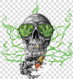 Transparent Skull And Smoke   Smoking Skull Png  Png Download