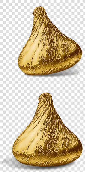 Hersheys Kisses Gold Foil  HD Png Download