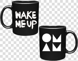 Wake Me Up Black  amp  White Mug   Mug  HD Png Download