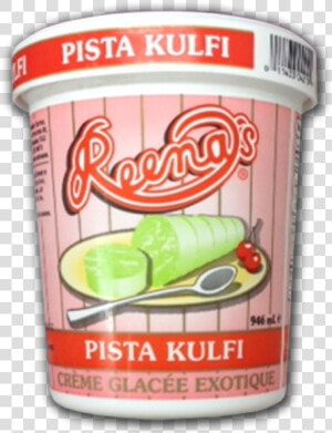 Reenas Pista Kulfi Ice Cream 1 4 Gal  HD Png Download