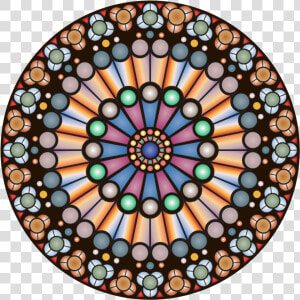 Transparent Notre Dame Png   Notre Dame Rose Window Png  Png Download