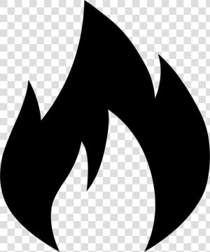 Fire Svg Png Icon Free Download Onlinewebfonts   Fire Emoji Black And White  Transparent Png