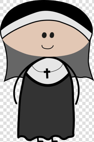 Clipart Transparent Library Cute Nun Clipart Cliparts   Cute Nun Clipart  HD Png Download