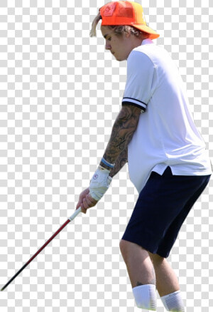 Justin Bieber Golfing Png   Golf  Transparent Png