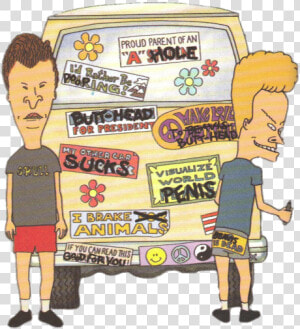 Beavis And Butt Head Writing Profanities   Beavis And Butthead Nurse  HD Png Download