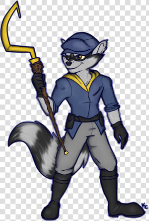 “transparent Movie version Sly For Your Blog enjoy   Sly Cooper Cane  HD Png Download