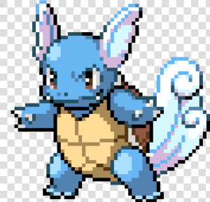 Wartortle Png  wartortle   Pokemon Pixel Art Png  Transparent Png