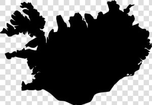 Iceland Map Svg  HD Png Download