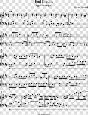 Moonlight Sonata 3rd Movement Music Sheet  HD Png Download