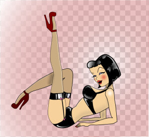 Retro Pinup Ii Clip Arts   Cartoon  HD Png Download