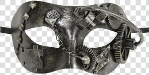 Silver Steampunk Masquerade Mask   Masquerade Masks Steampunk  HD Png Download