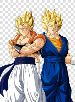 Gogeta And Vegito Png  Transparent Png