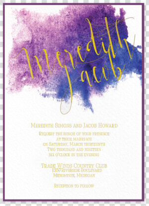 Splash Of Colors   Splash Of Color Invitation  HD Png Download