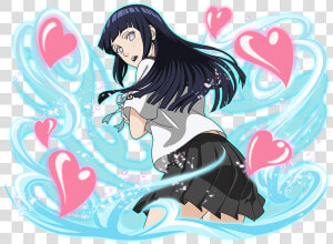 Schoolgirl Hinata  HD Png Download