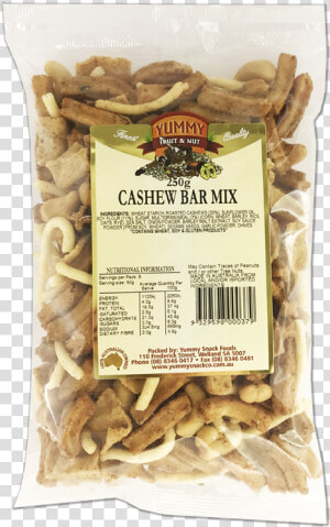 Cashew Bar Mix 250g   Cashew  HD Png Download