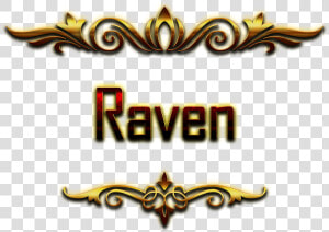 Raven Decorative Name Png   Sridevi Name  Transparent Png